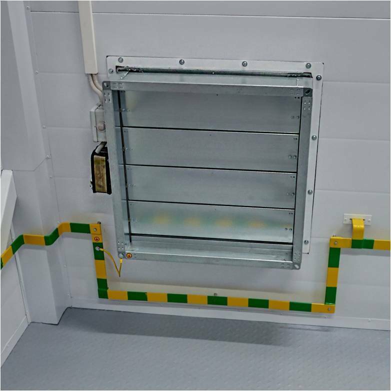 Вентиляционный клапан серии НВКУ